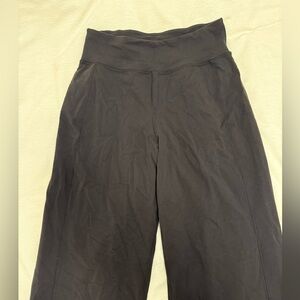 lululemon athletica Black Wide Leg Pants